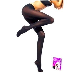 Durable ELASLIM tights super elastic black